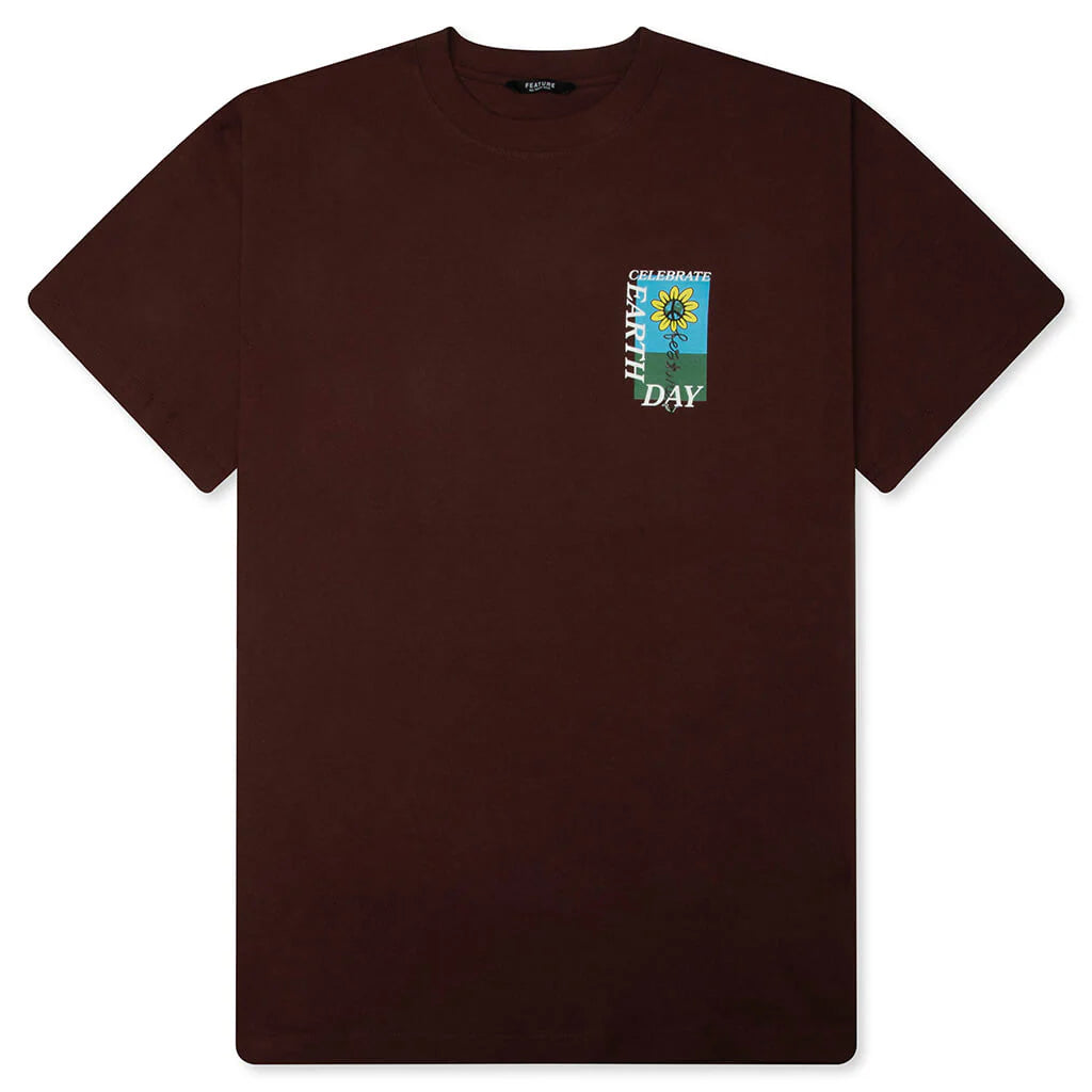Celebrate Earth Tee Bitter Chocolate