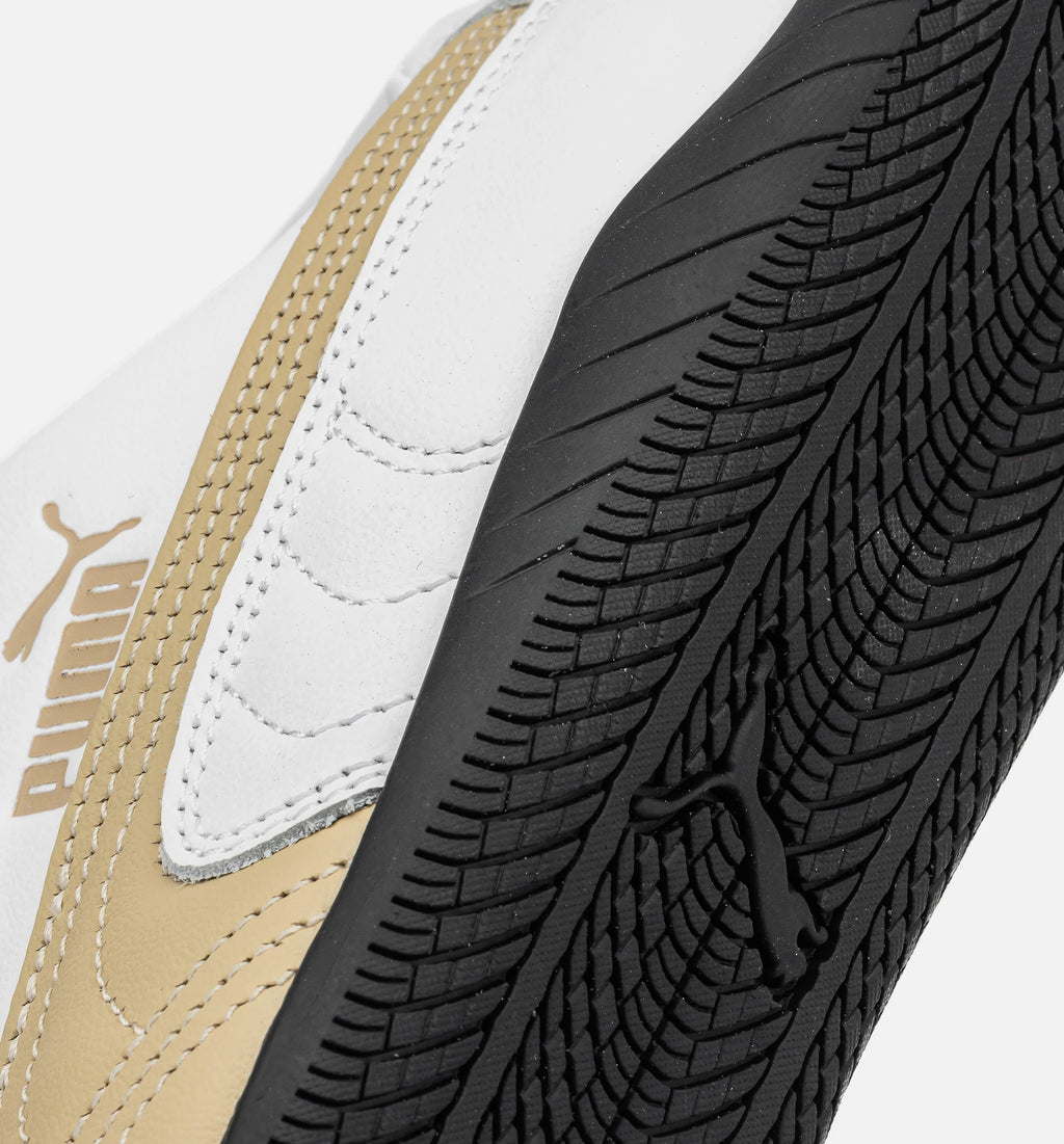 Speedcat Leather Womens Lifestyle Shoe White Almond