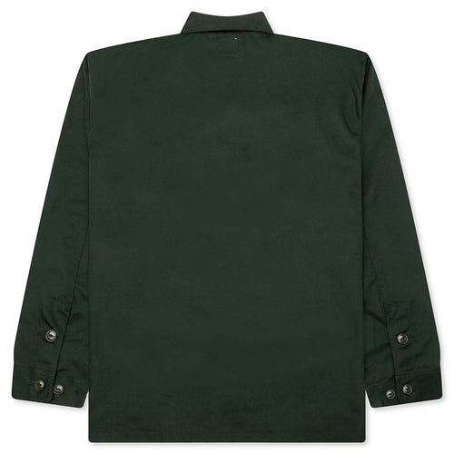 Smokey Twill Shirt Green