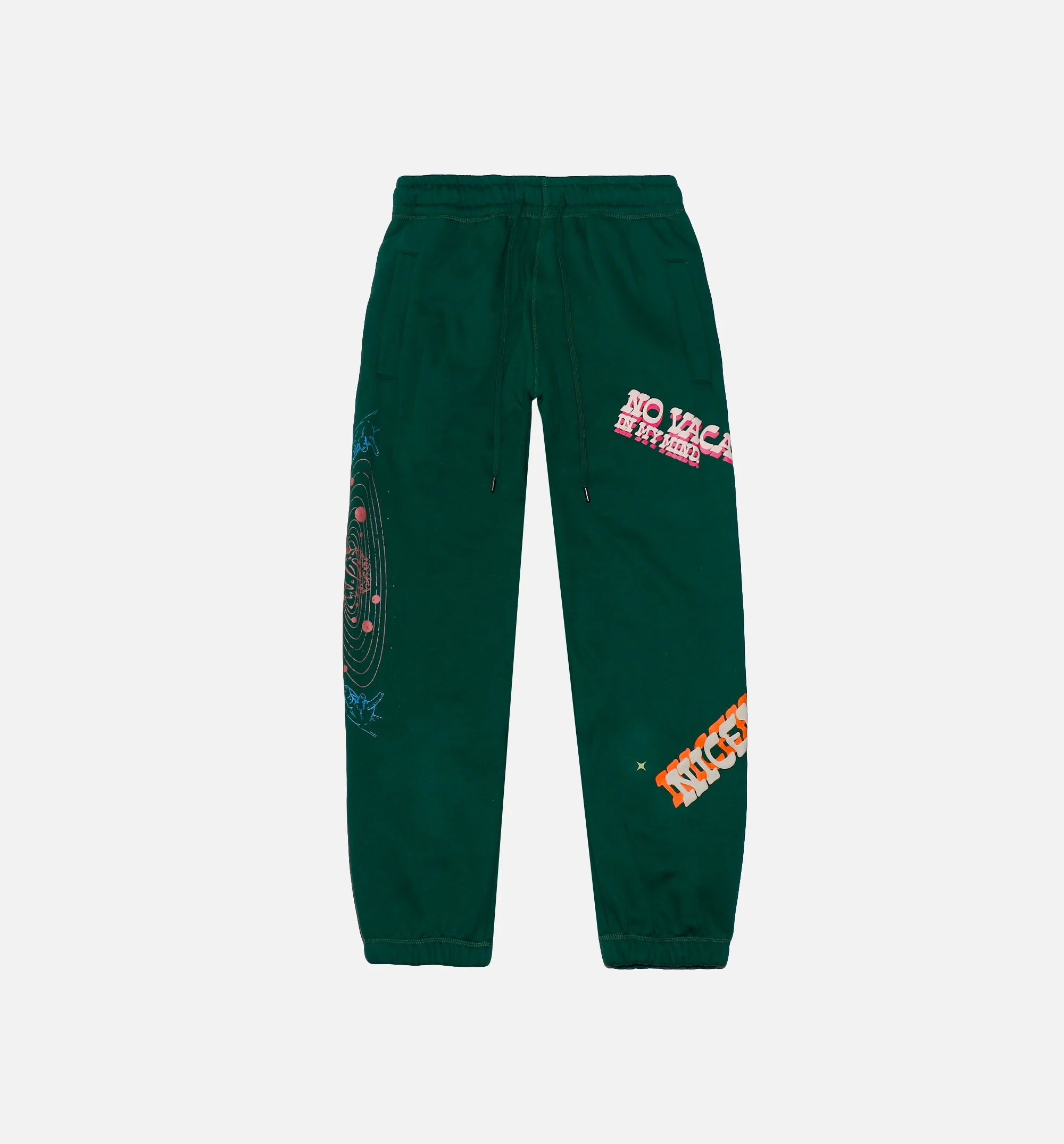 No Vacancy Fleece Jogger Mens Pant Green