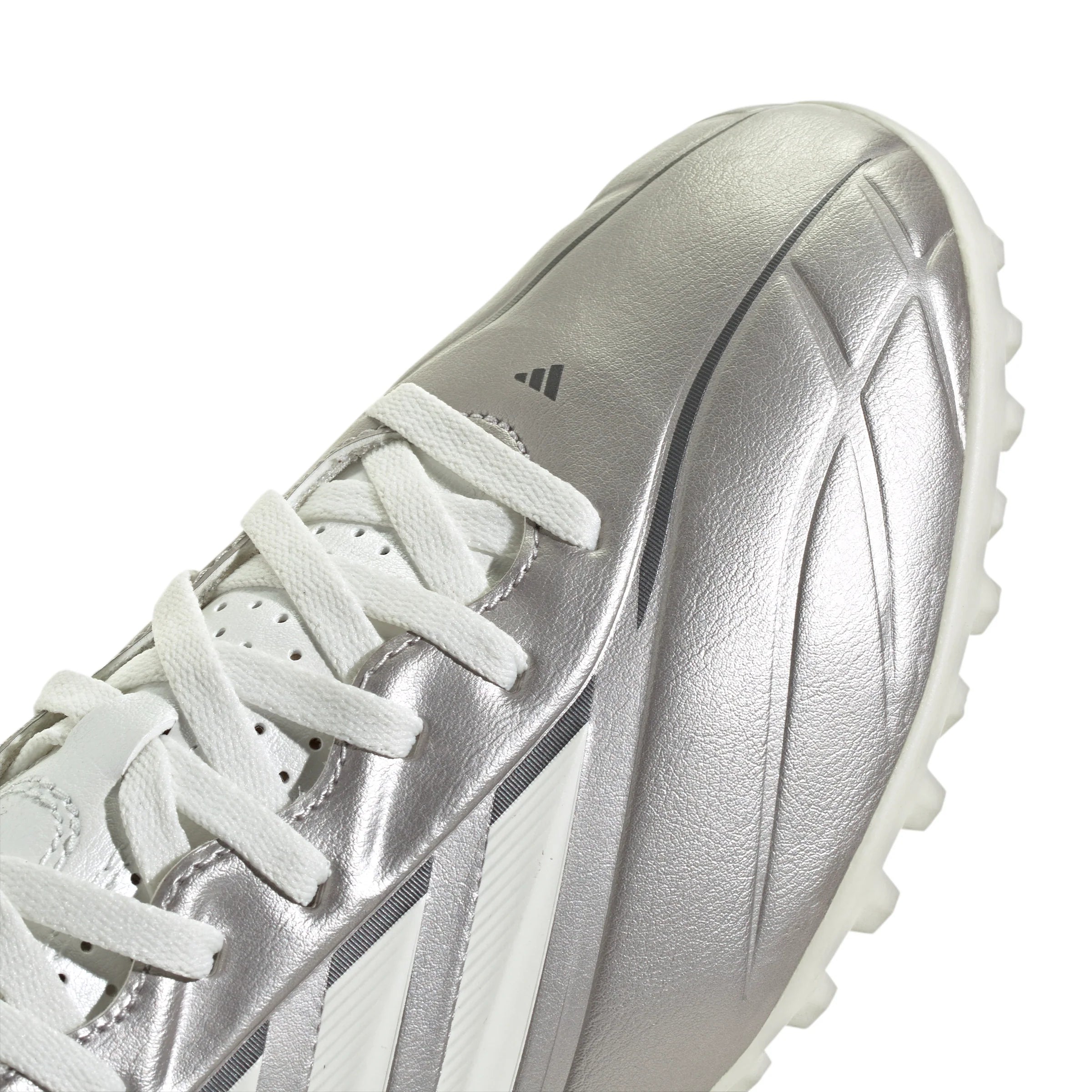 adidas Copa Pure IV Club TF Turf Mens Soccer Cleats Metal Silver