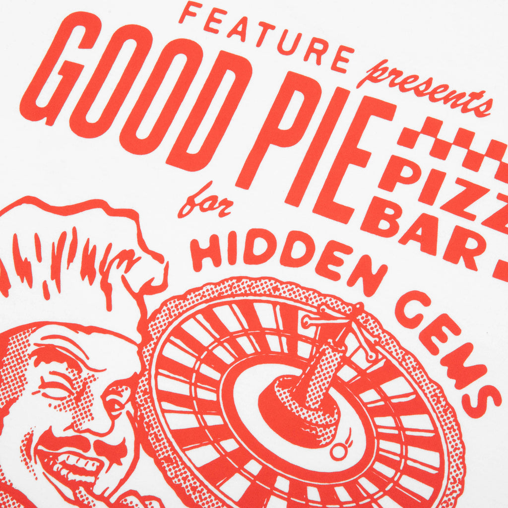 Feature x Good Pie Good Hot Tee White