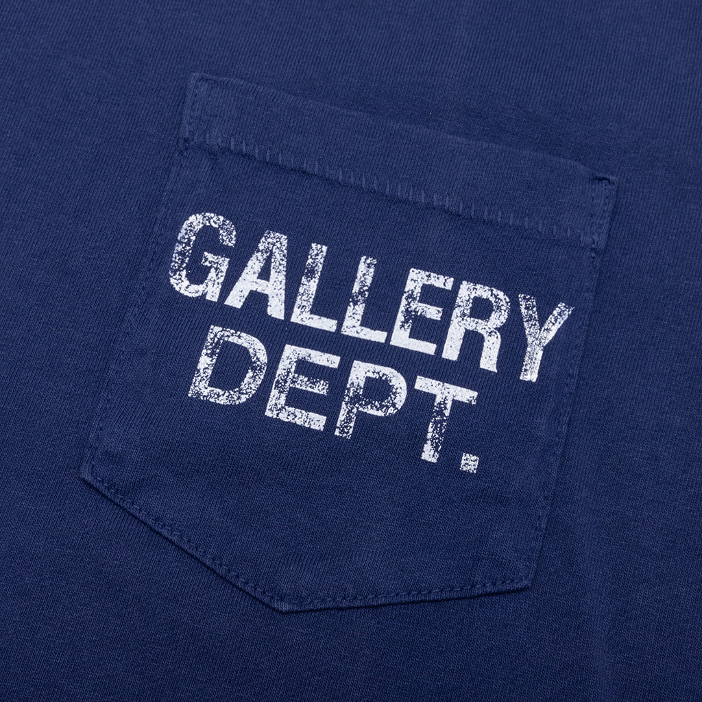 Vintage Logo Painted Tee Navy