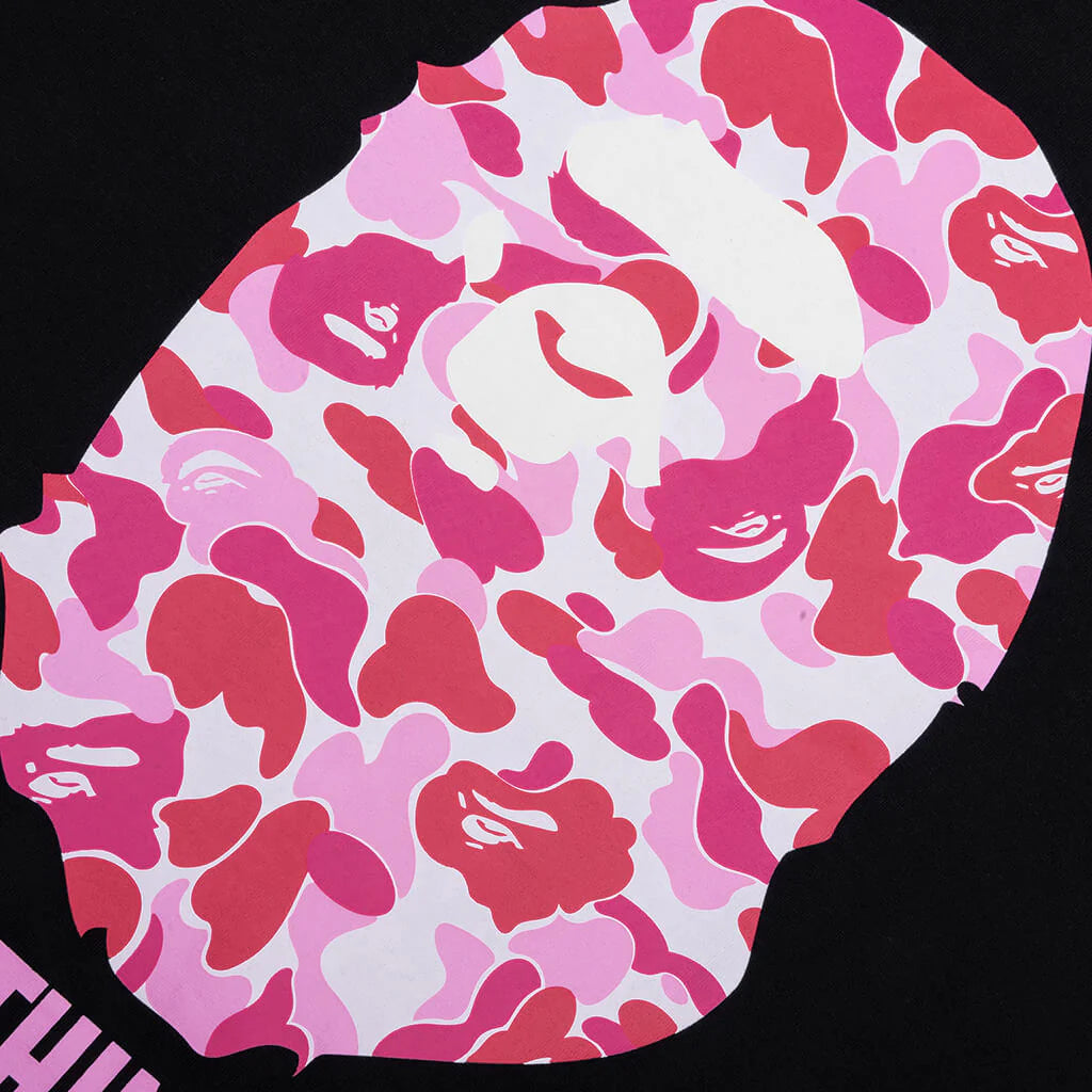ABC Camo By Bathing Ape Tee Black Pink