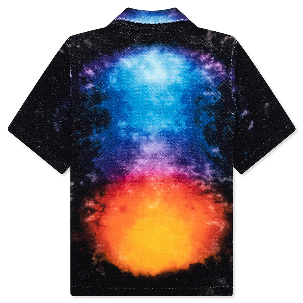 Gradient Towelling Shirt Tie Dye