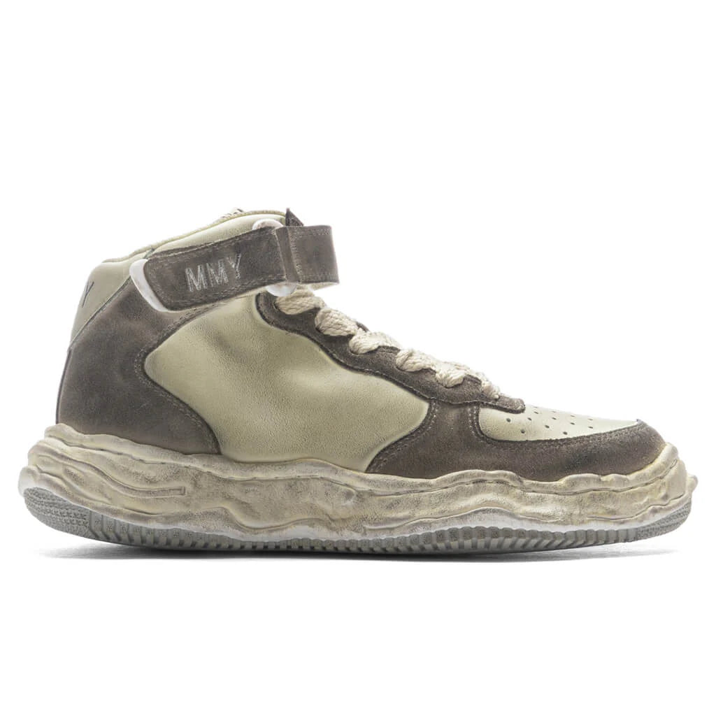 Wayne High OG Sole Leather High Top White