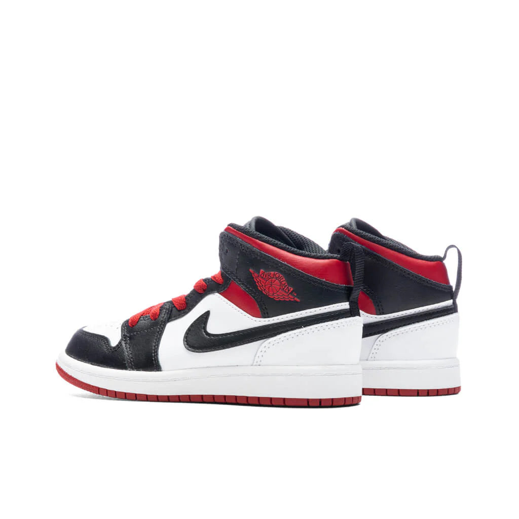 Air Jordan 1 Mid PS White Gym Black