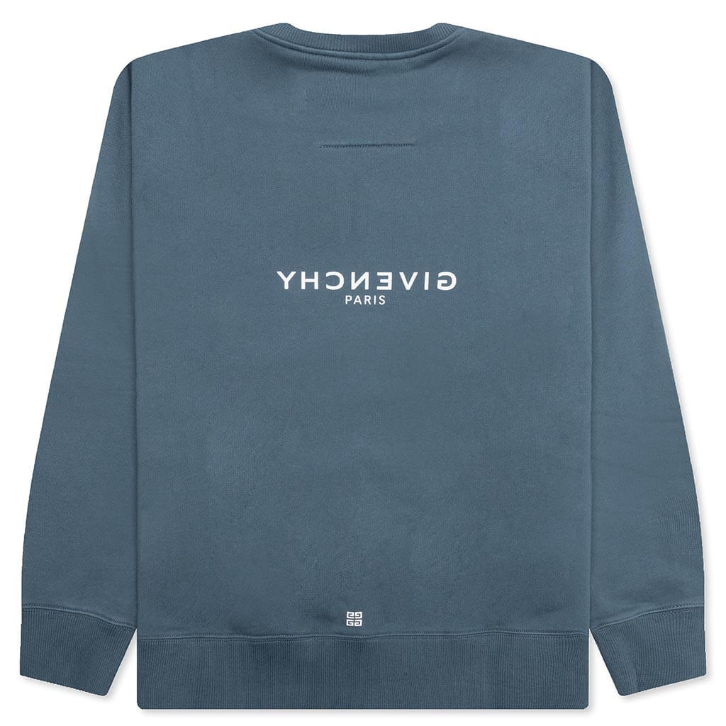 Slim Fit Sweatshirt Military Blue