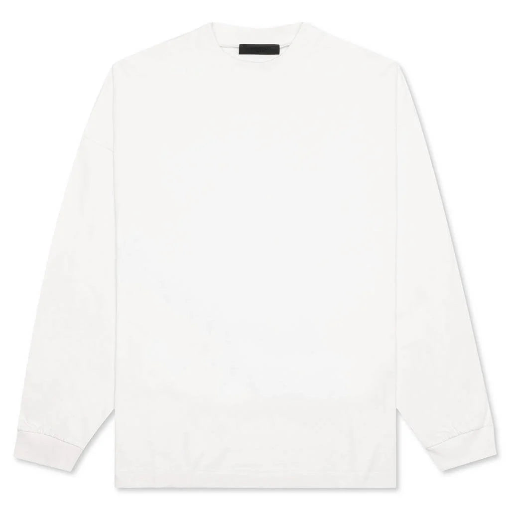 Essentials L S Tee Cloud Dancer