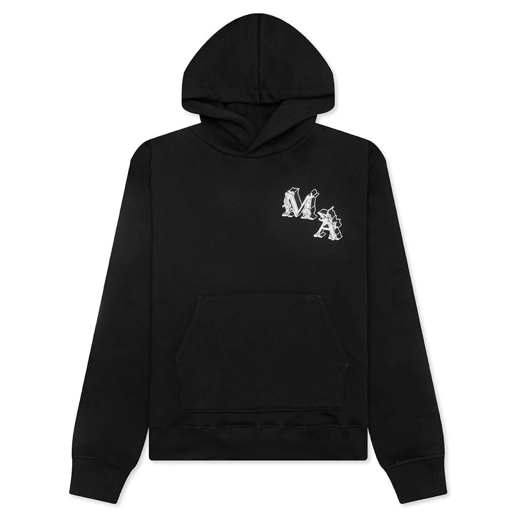 Amiri Angel Hoodie Black