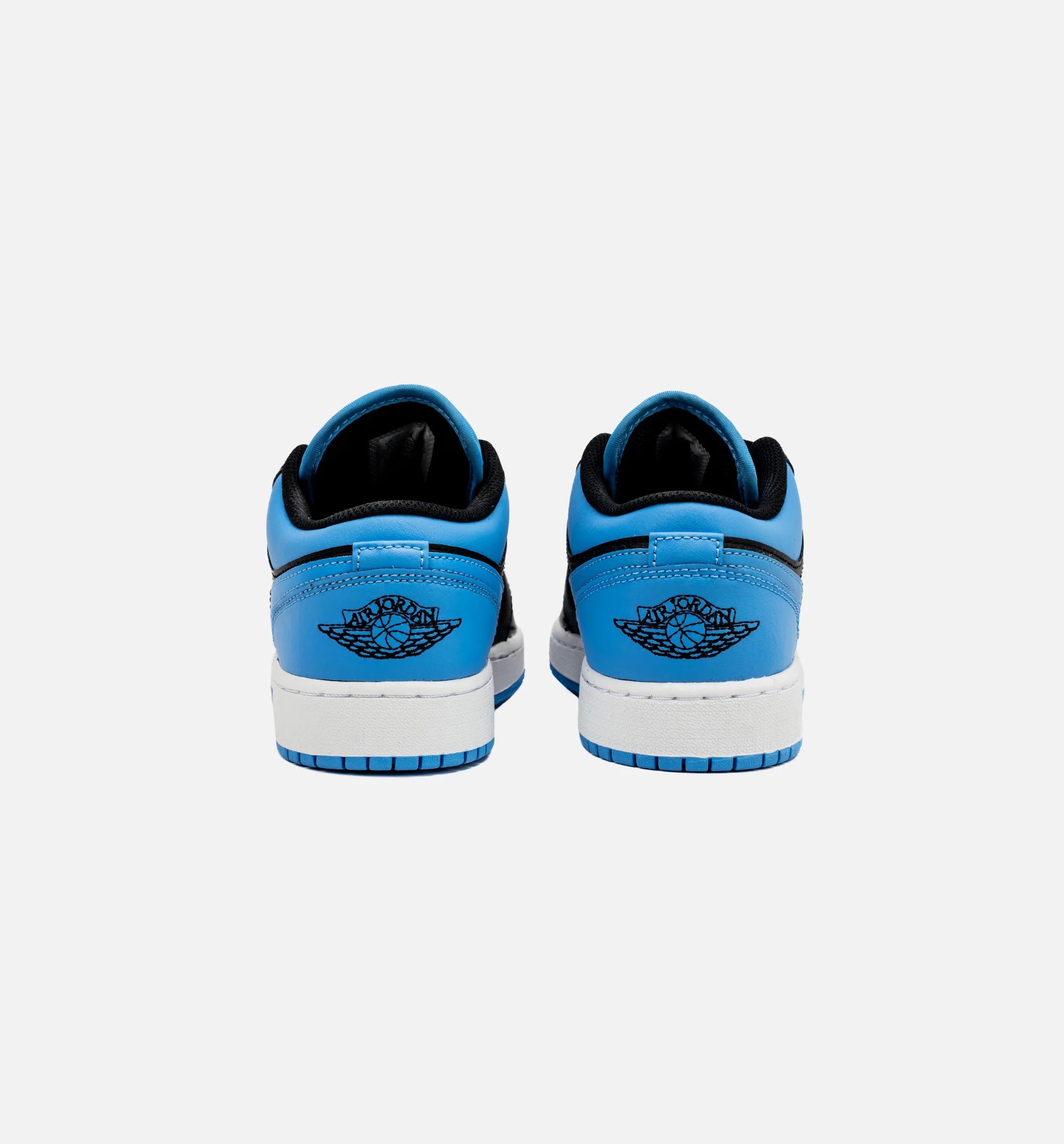 Air Jordan 1 Retro Low University Blue Grade School Lifestyle Shoe Black University Blue