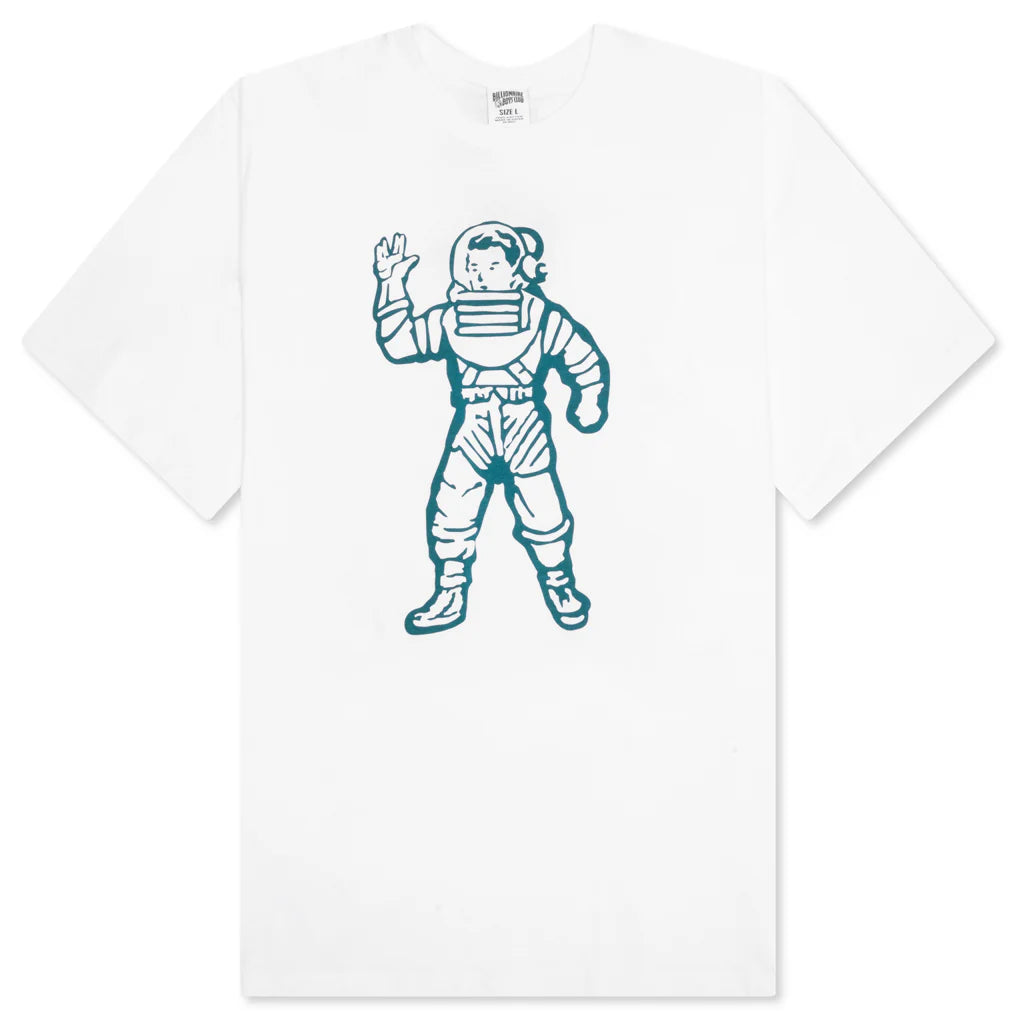 BB Molecules S S Tee Temp Color Change Print White