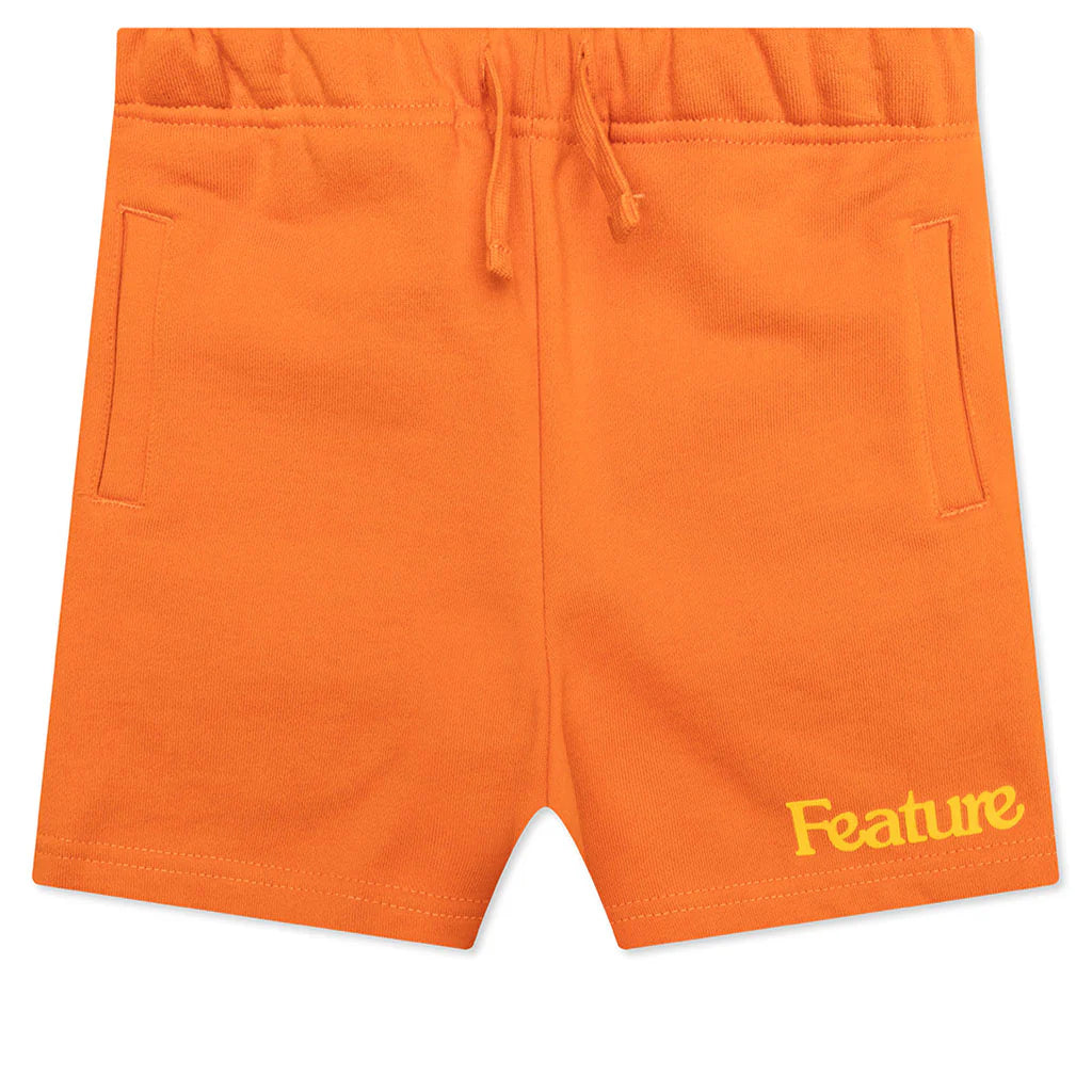 Kids Academy Sweatshorts Burnt Orange