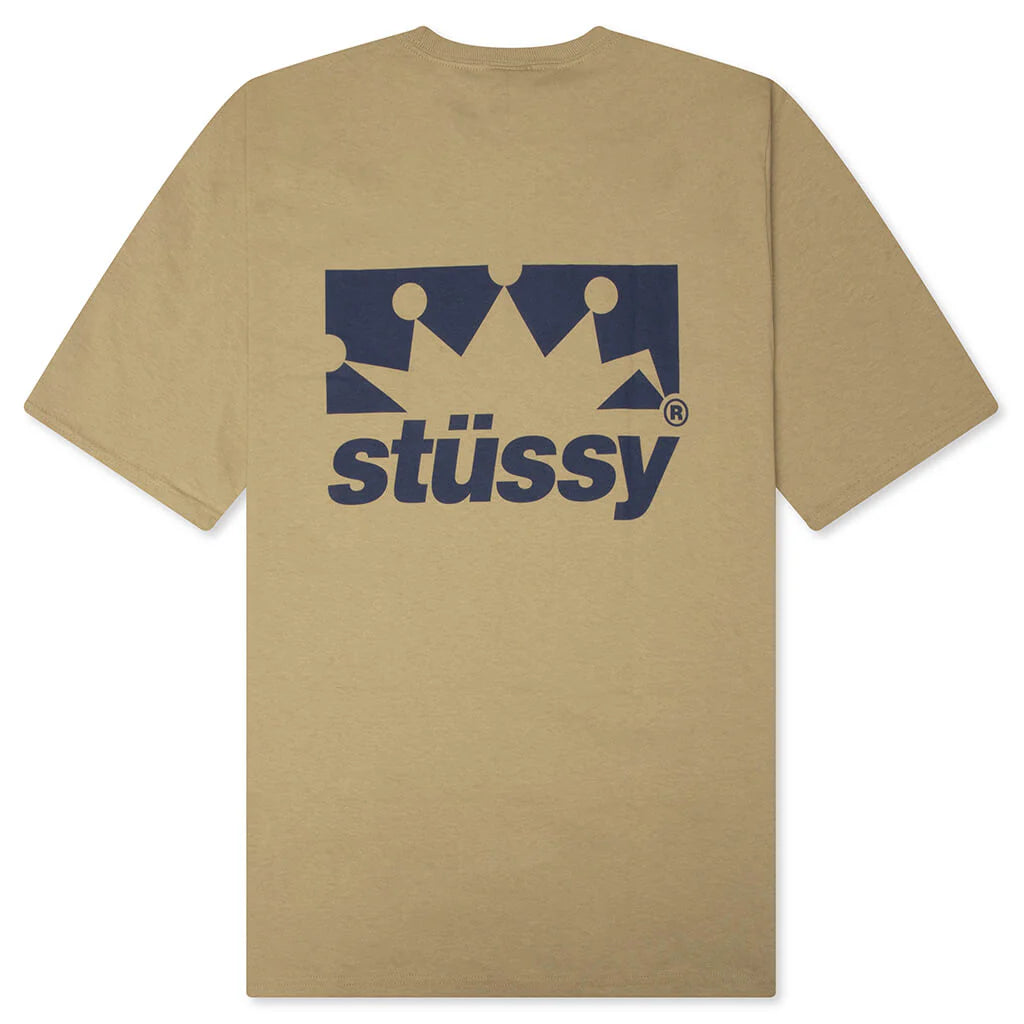 Box Crown Tee Khaki