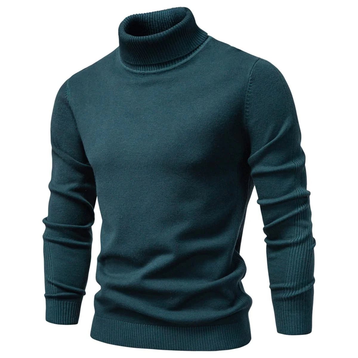 Mens Turtleneck Pullover Sweater