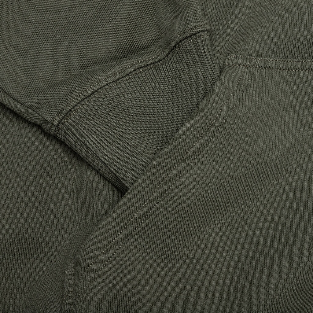 Classic Fit Hoodie Greyish Green