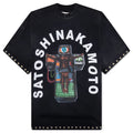Welcome To The Machine Tee Washed Black