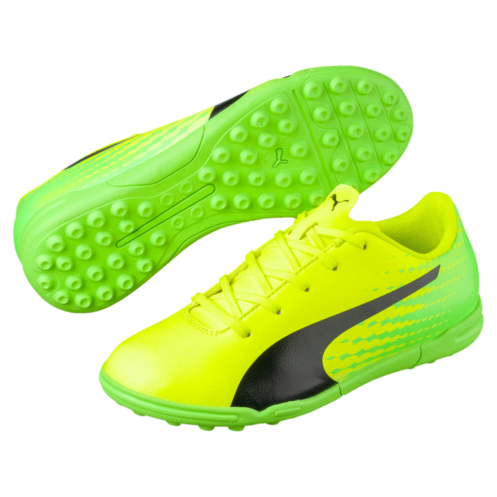 PUMA Kids Evospeed 175 TT Turf Soccer Shoes