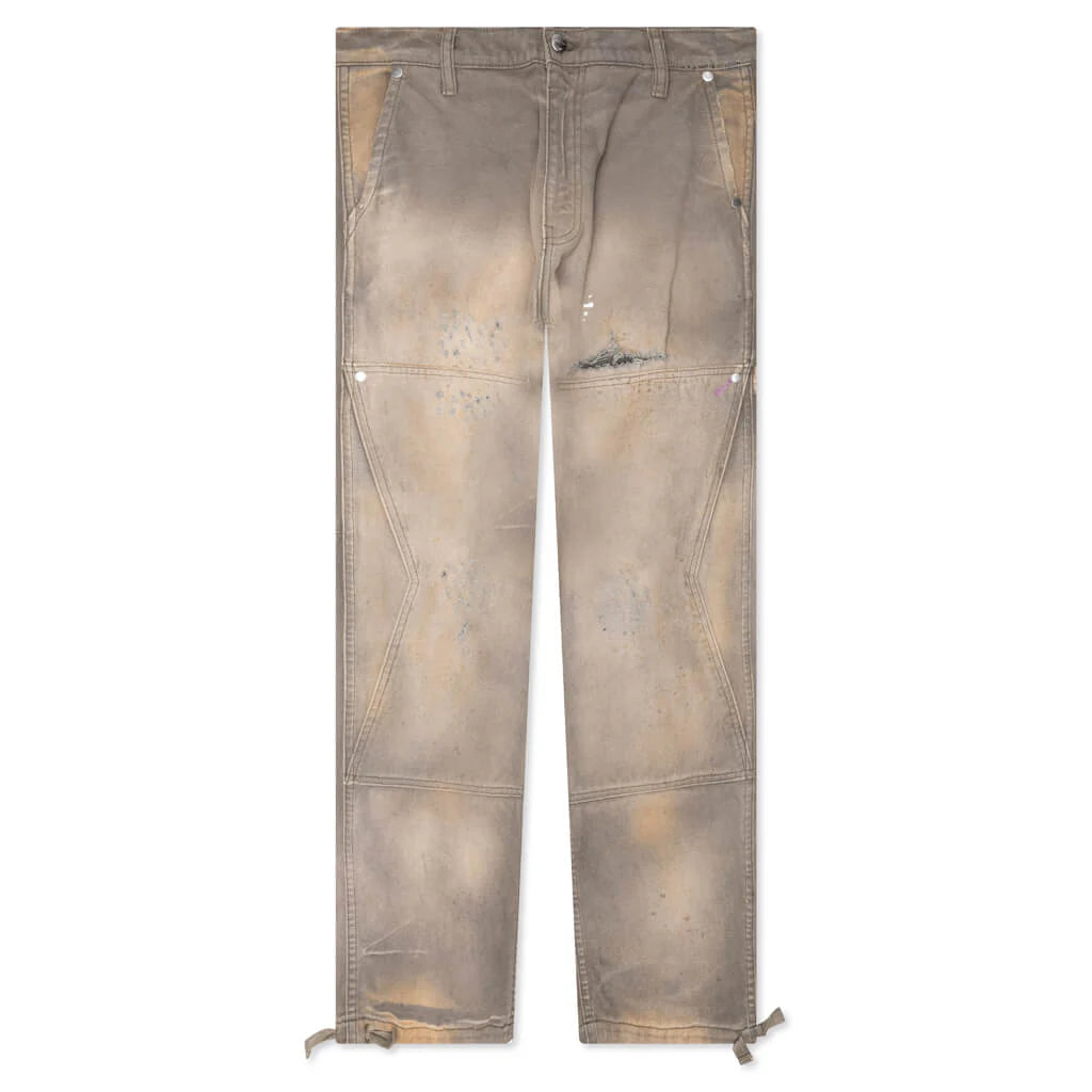 Reza Double Knee Pant Olive
