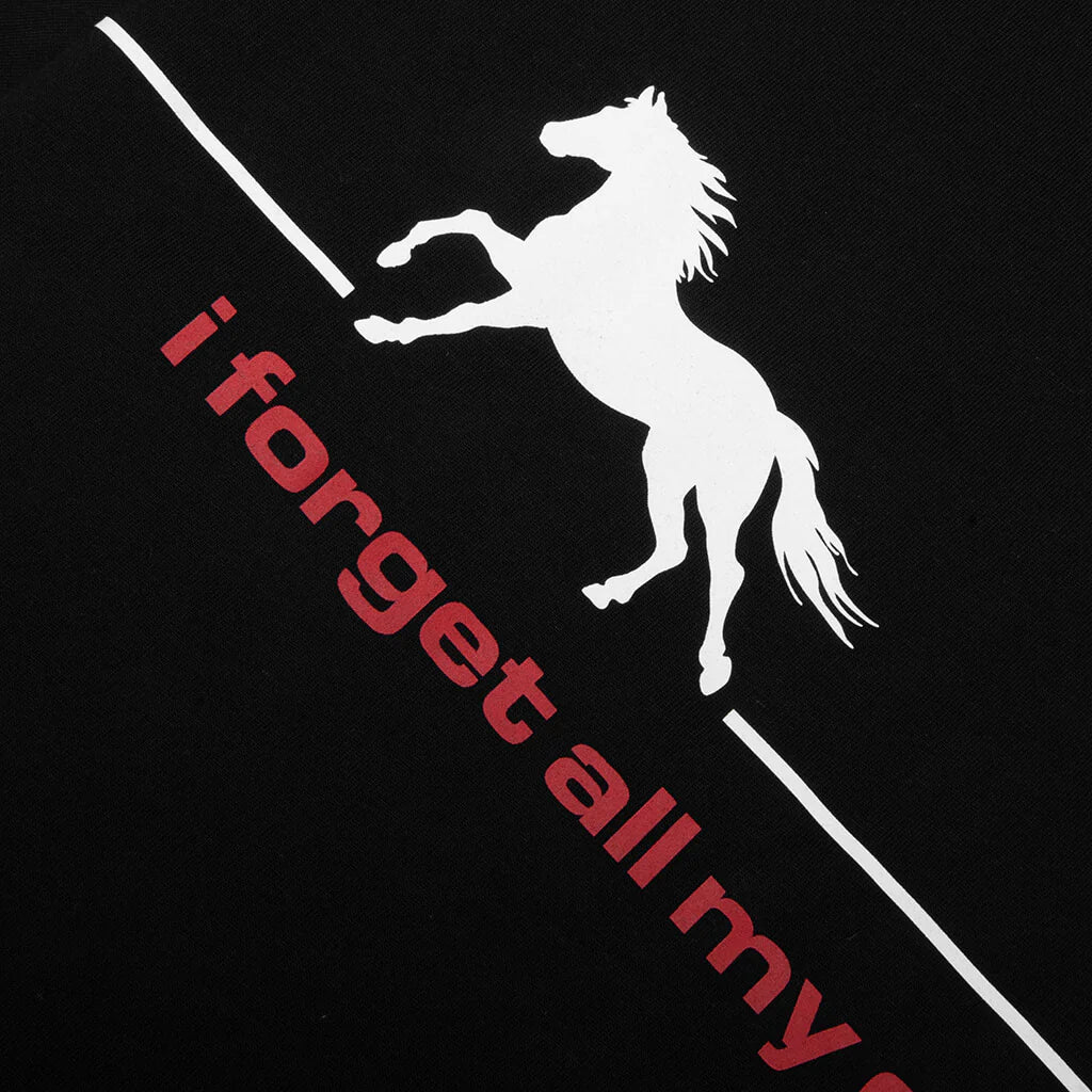 Forget T Shirt Black