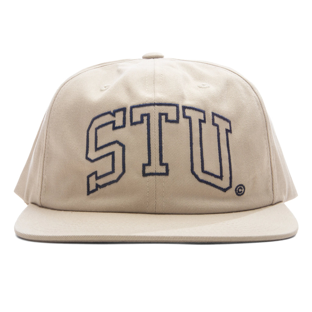 Stu Arch Strapback Cap Natural