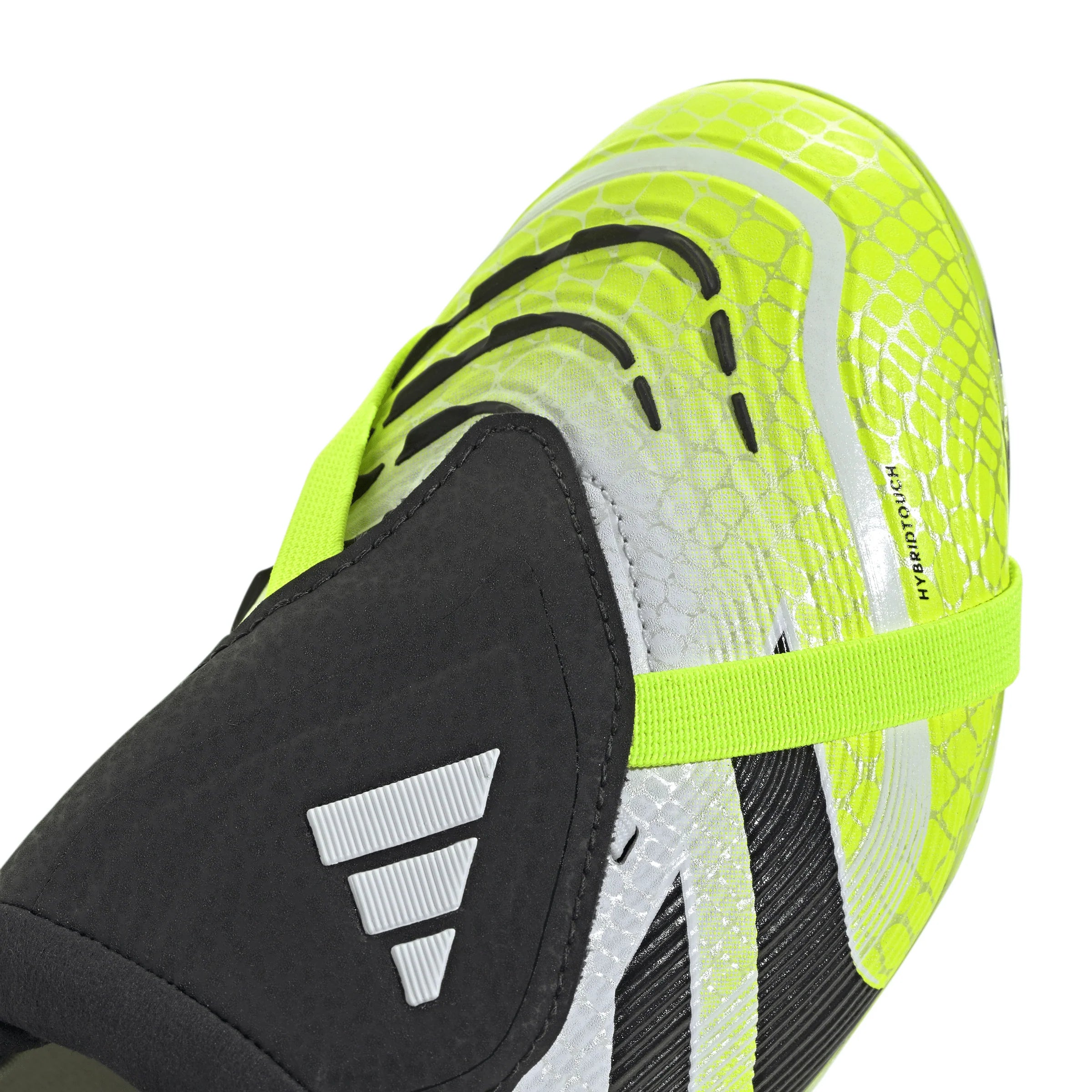adidas Predator Elite Fold Over Tongue Youth Firm Ground Soccer Cleats White Black
