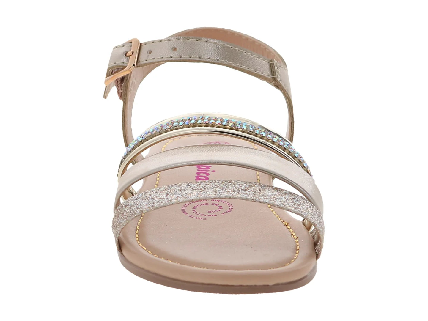 Sandalias Tropicana Mercurio Dorado para Niña