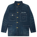 Denim Coverall Jacket Indigo