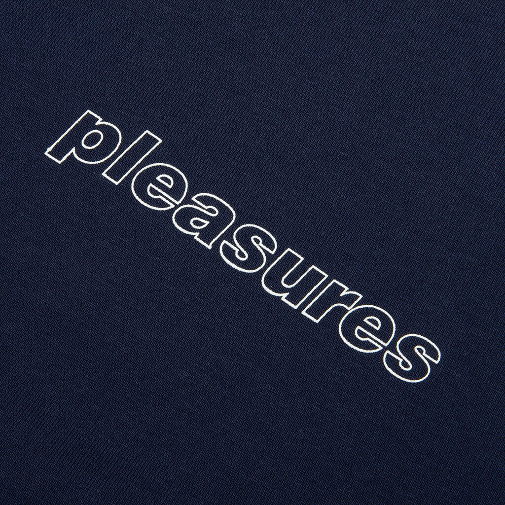 Pleasures x Oasis Question Mark T Shirt Navy