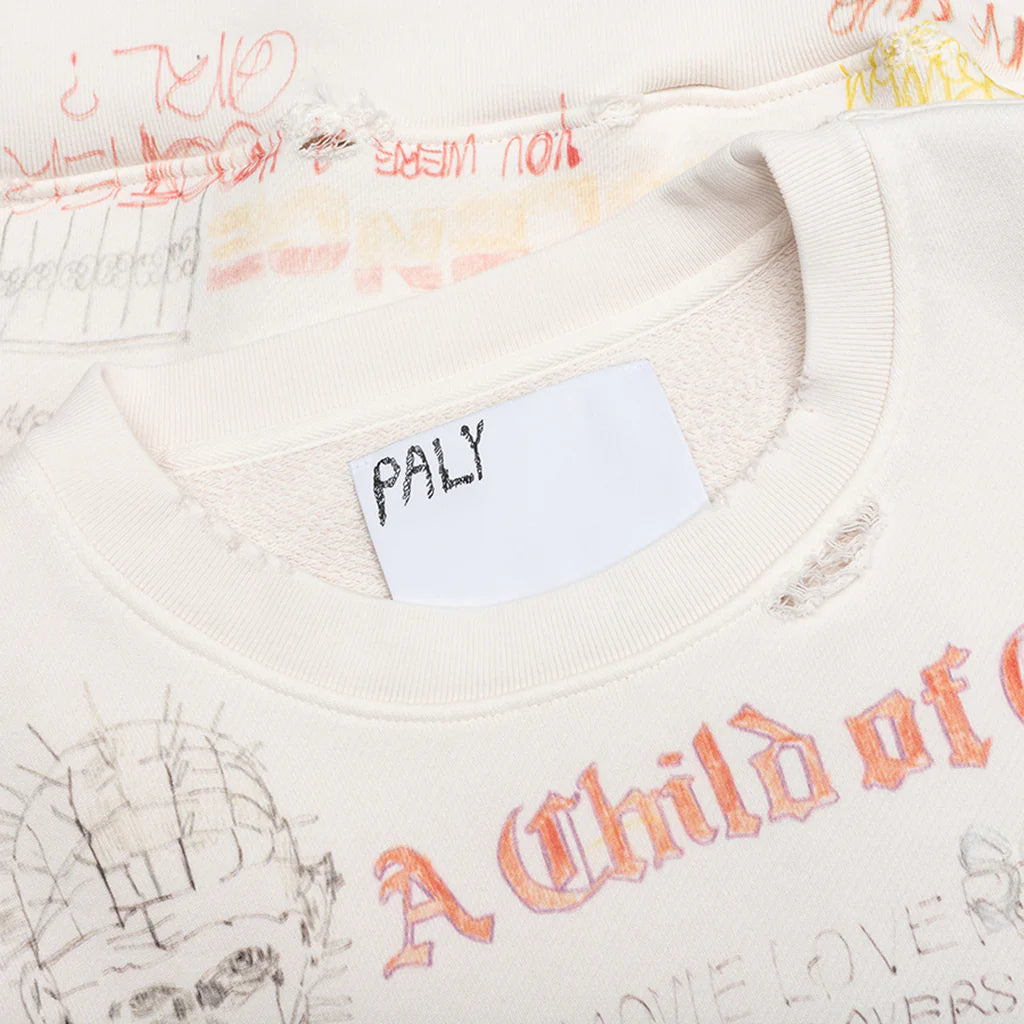 Good Times Are Over 20 Crewneck Vintage White