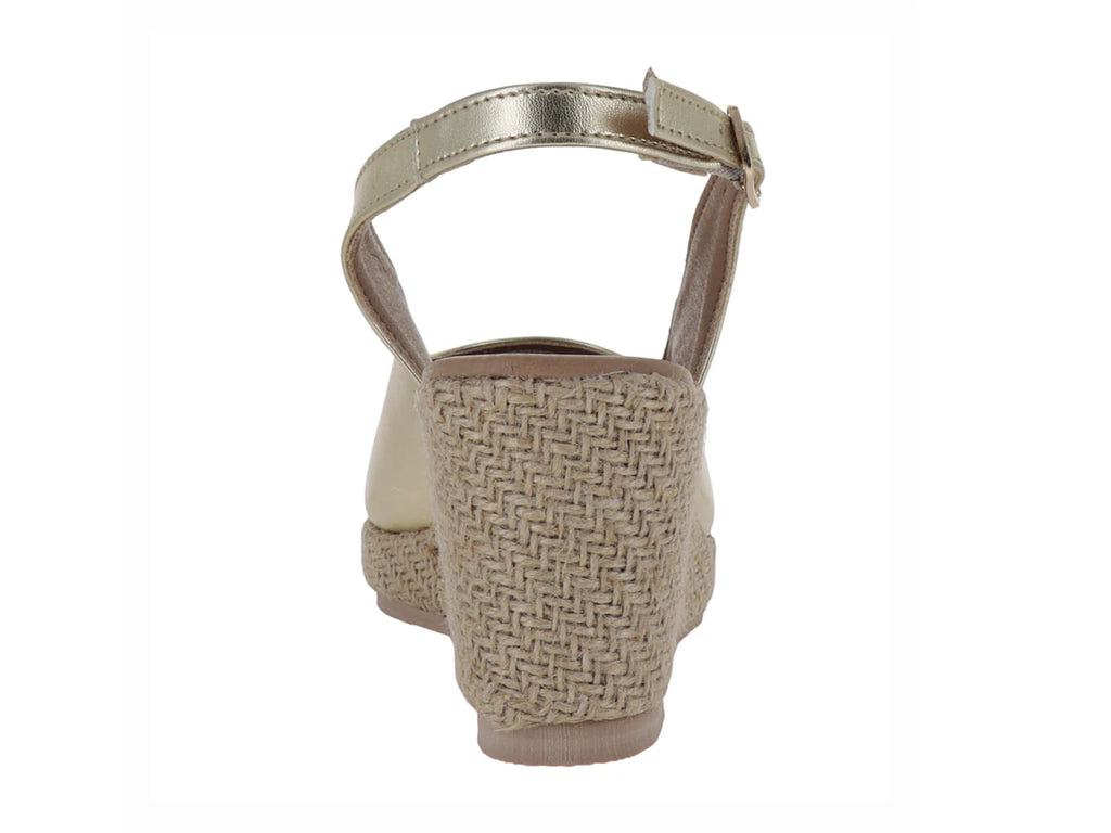Sandalias Morkas Oro para Mujer
