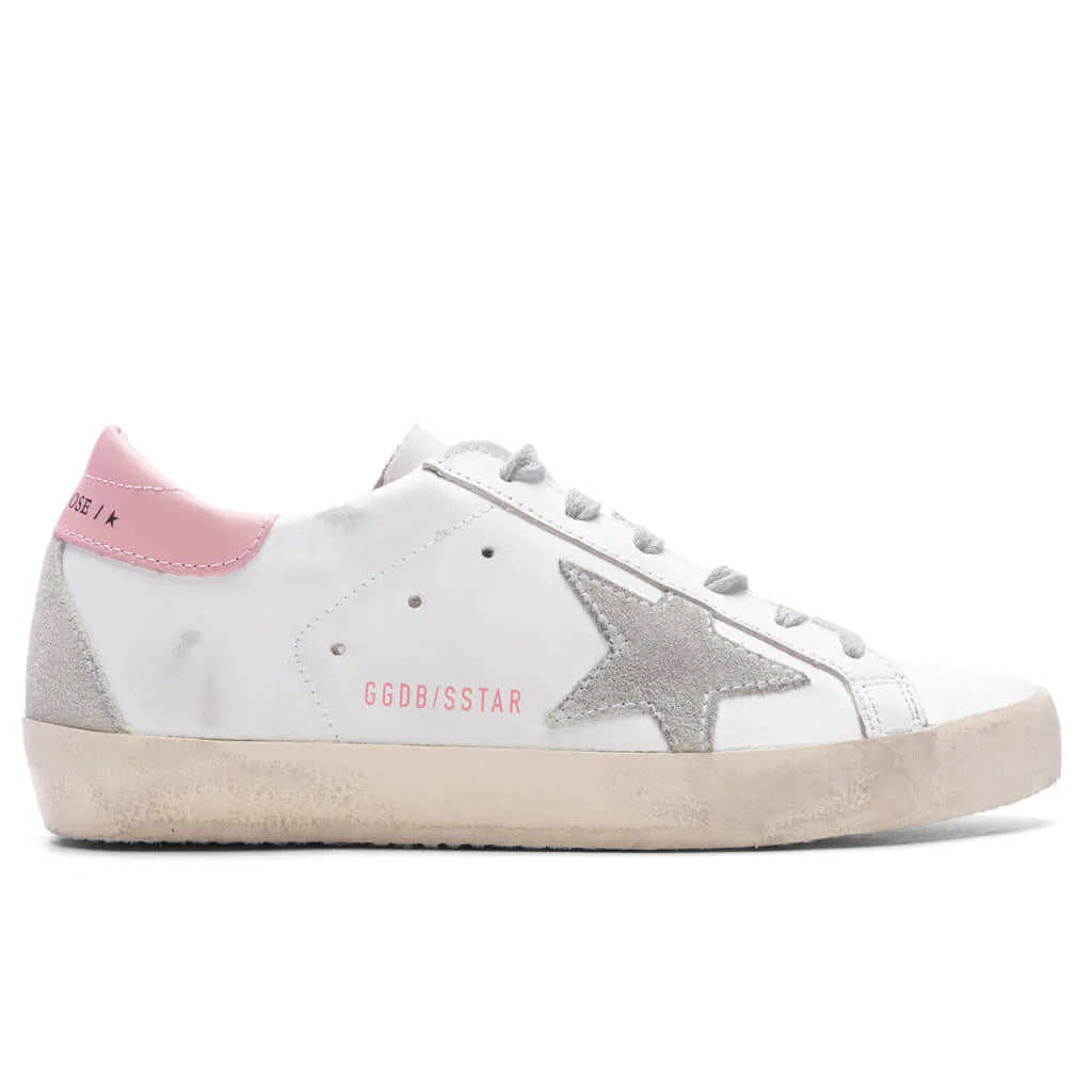 Womens Super Star Sneakers White Ice Light Pink