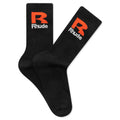 R Sock Black Orange