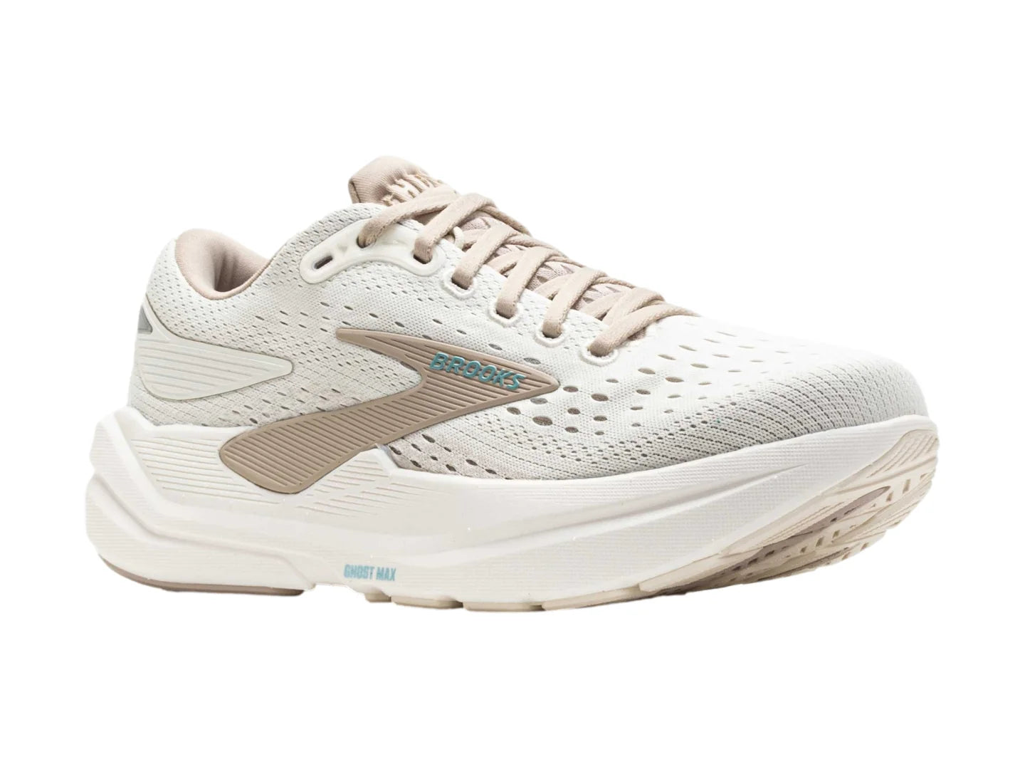 Tenis Brooks Ghost Max 3 Color Coconut para Mujer