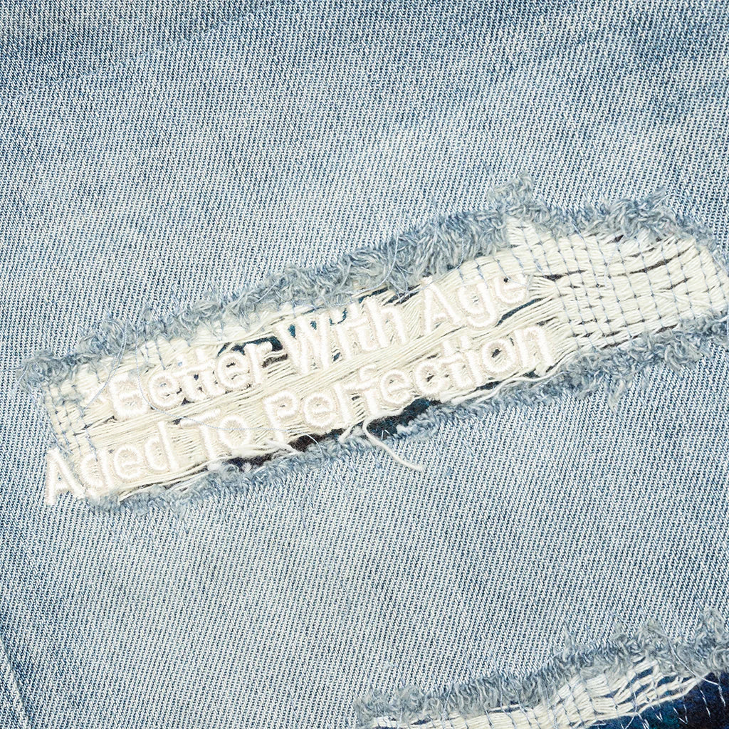 Denim Repair Pants Indigo