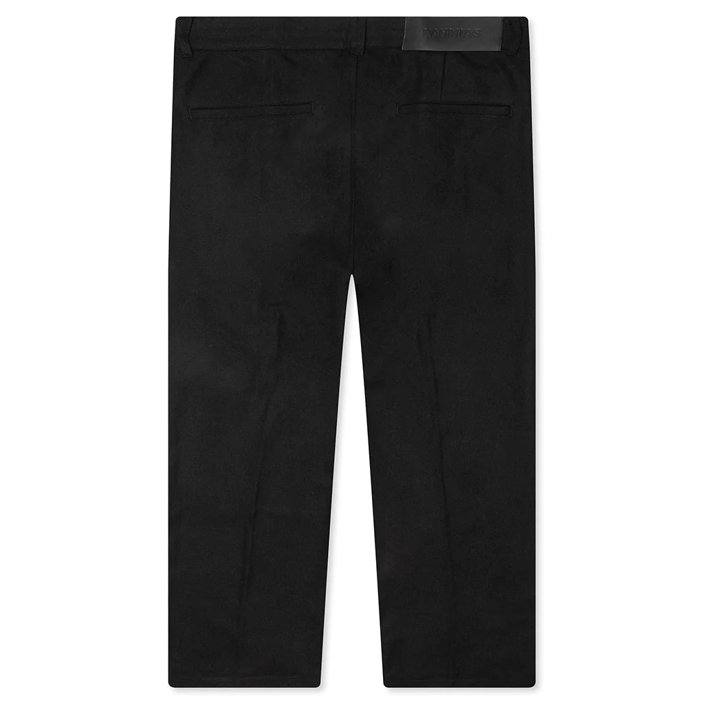 Suiting Pleated Trousers Black
