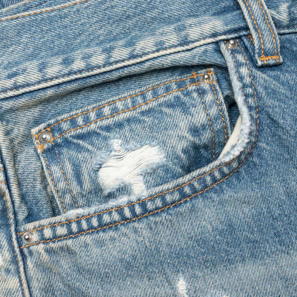Released Hem Straight Jean Crafted Indigo