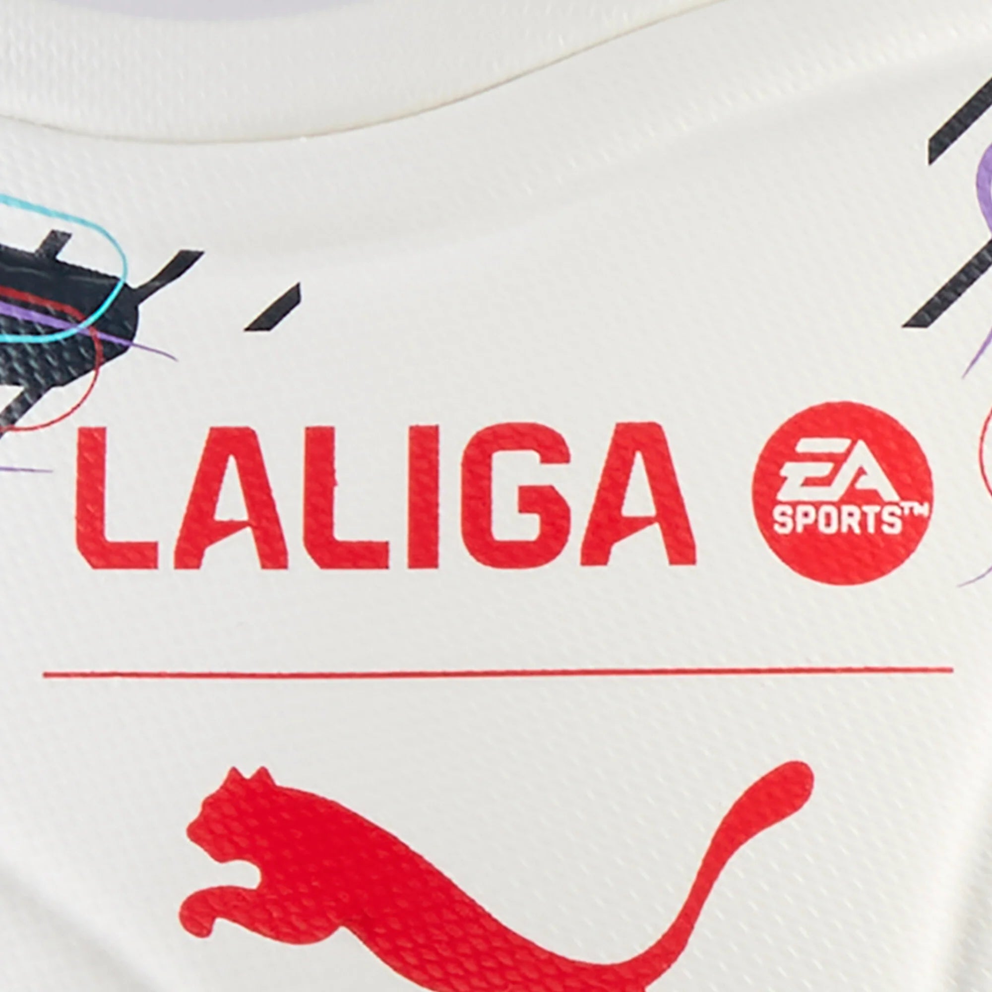 PUMA Stellar Match LaLiga FIFA QUALITY Soccer Ball White Multicolor