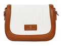 Bolsa Unibella Blanco y Café para Mujer