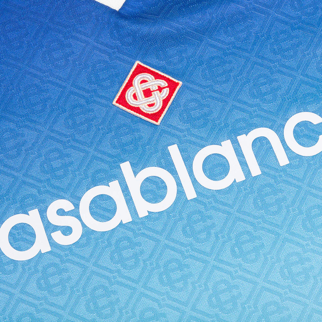 Gradient S S Football Shirt Blue