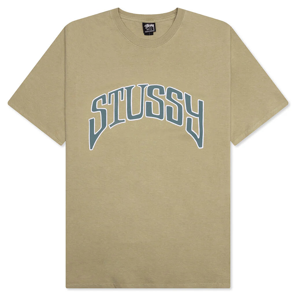 Arched Pigmented Dyed Tee Elm