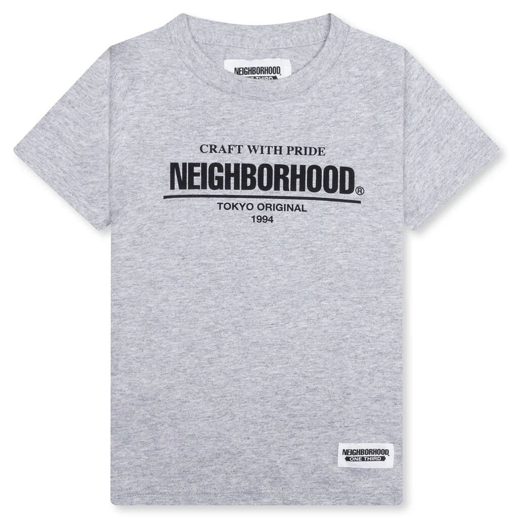 Kids OT S S Tee 1 Gray