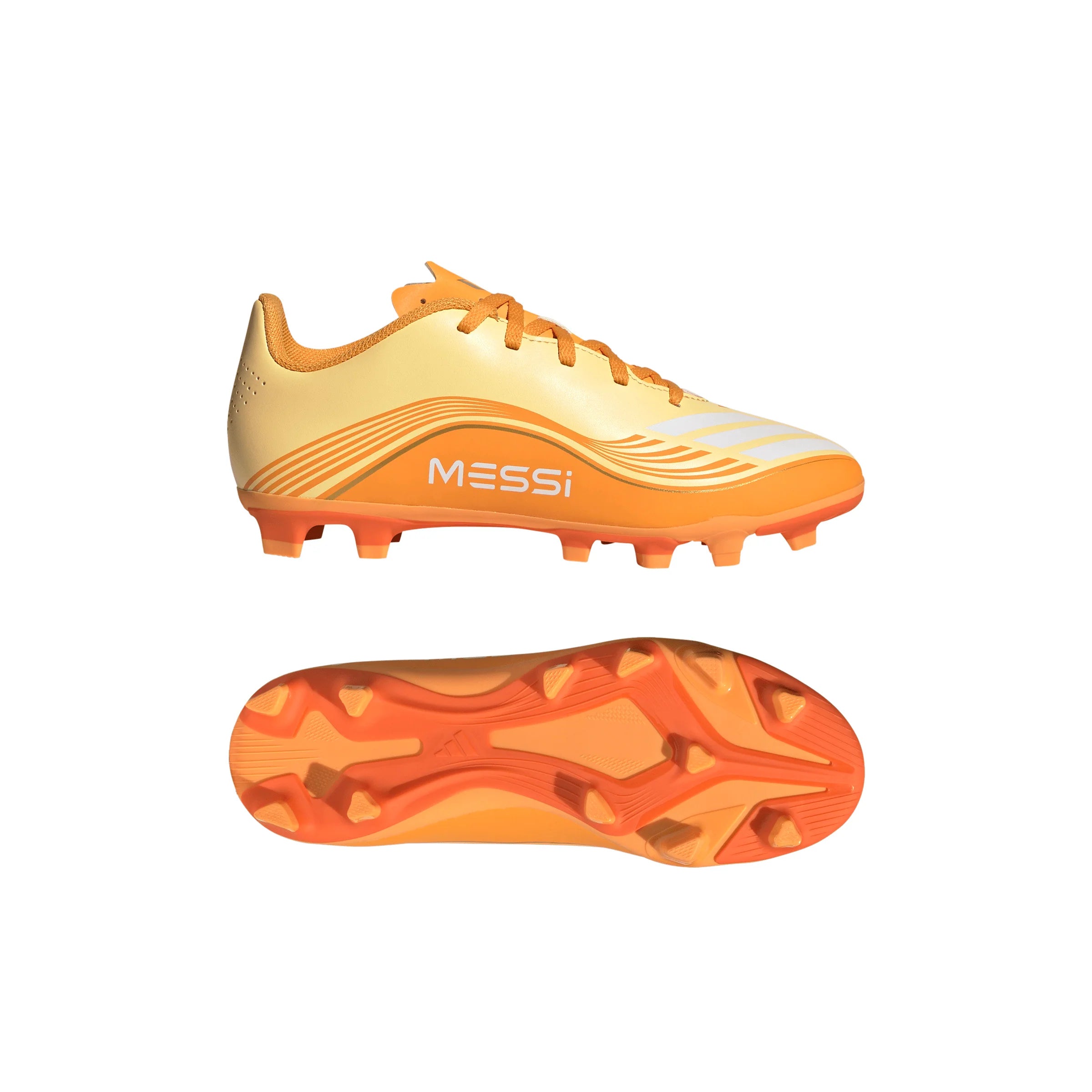 adidas F50 Messi Club FG MG Firm Ground Multi Ground Youth Soccer Cleats Icta Gold