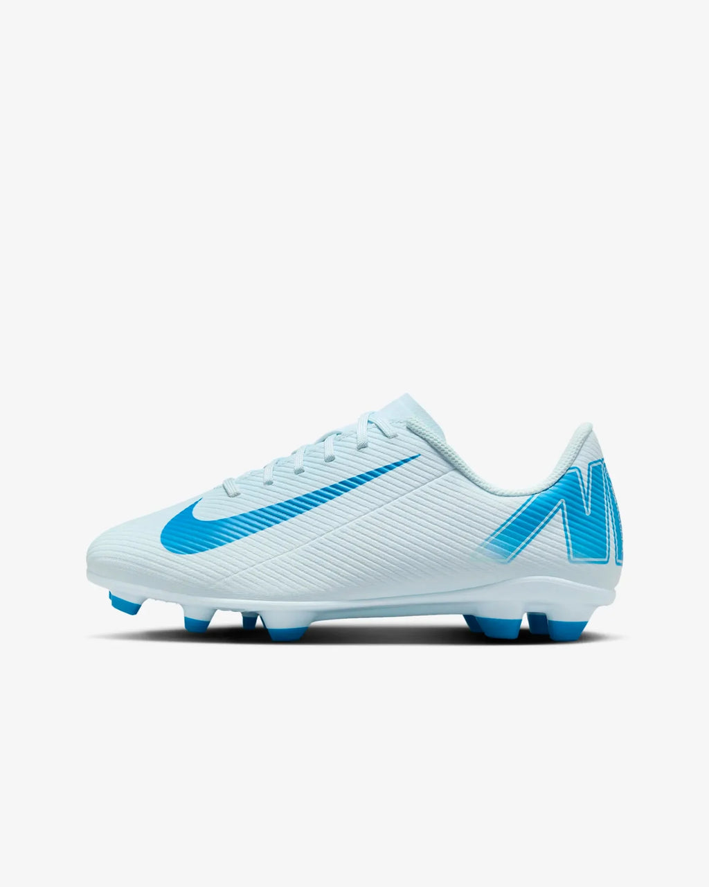 Nike Jr Vapor 16 Club FG Firm Ground Soccer Cleats Glacier Blue Blue Orbit