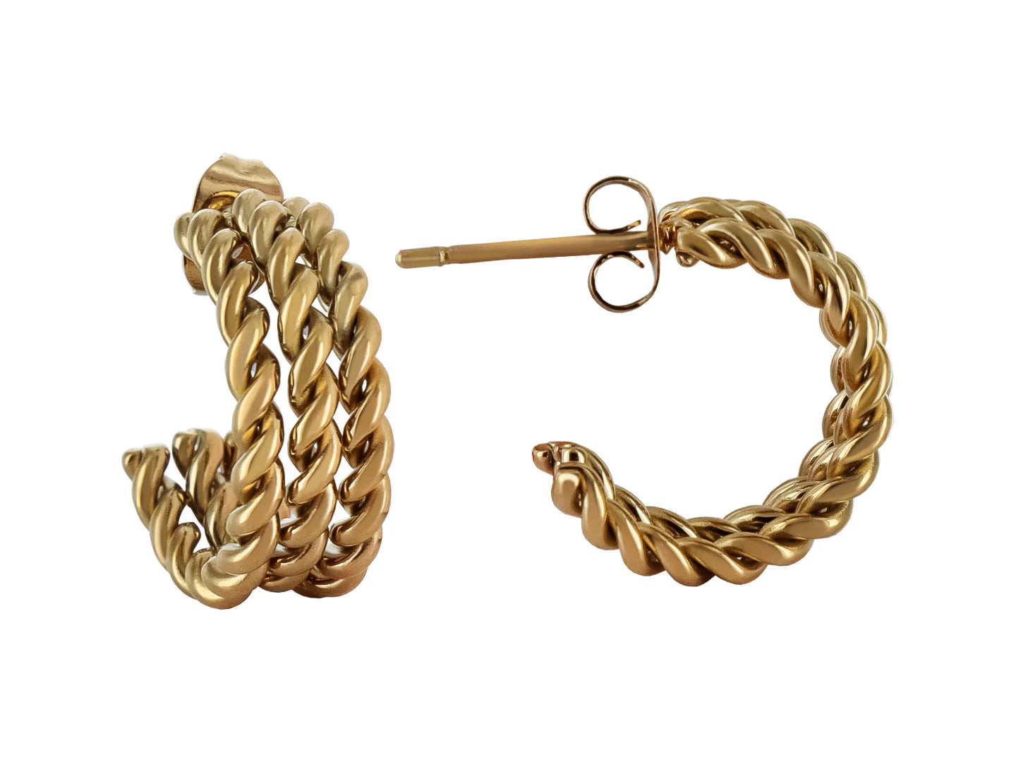 Arracadas ROZE Dorado para Mujer