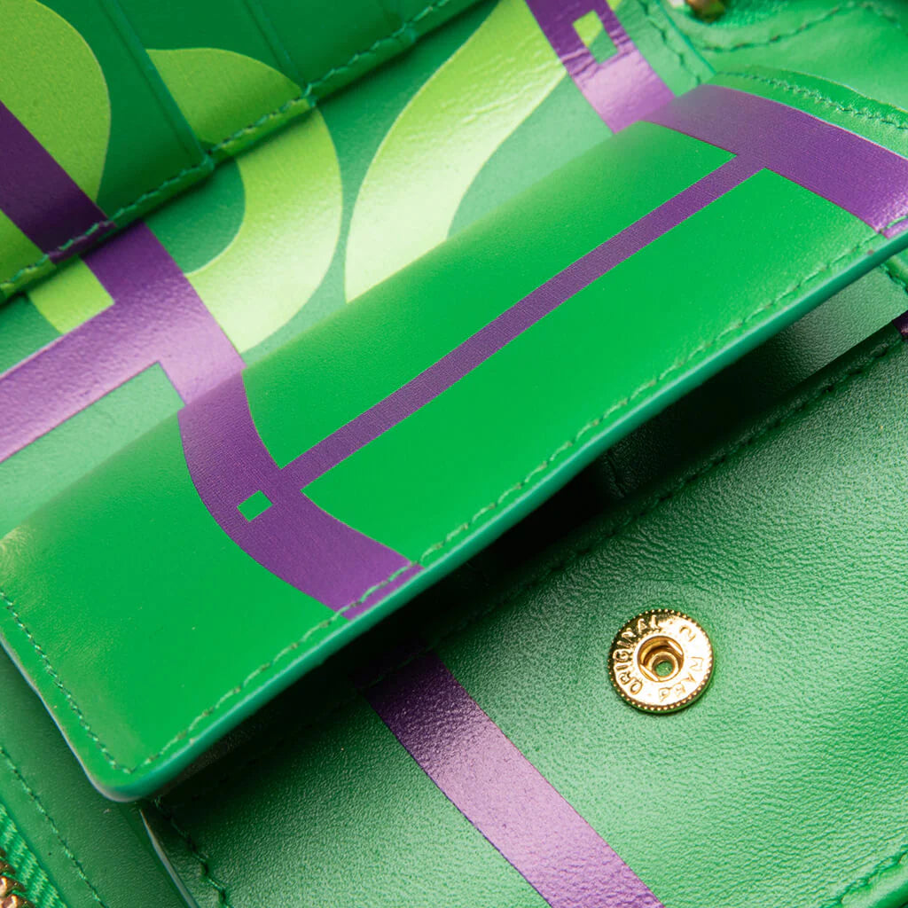 Comme des Garcons SA2100RE Ruby Eyes Wallet Green