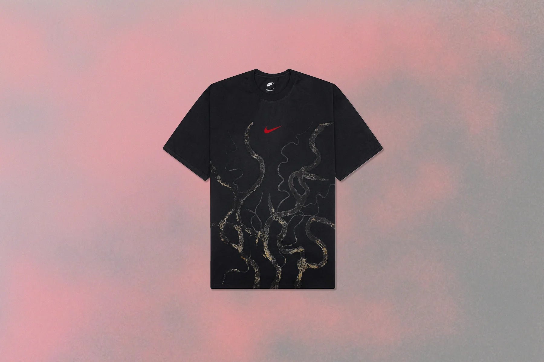 Nike x Stranger Things Max90 Tee Off Noir University Red