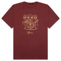 Feature x Wynn Carousel Tee Oxblood