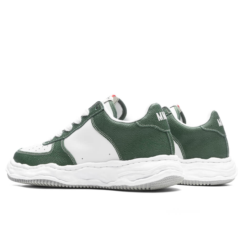 Wayne Low OG Sole Basket Leather Green White