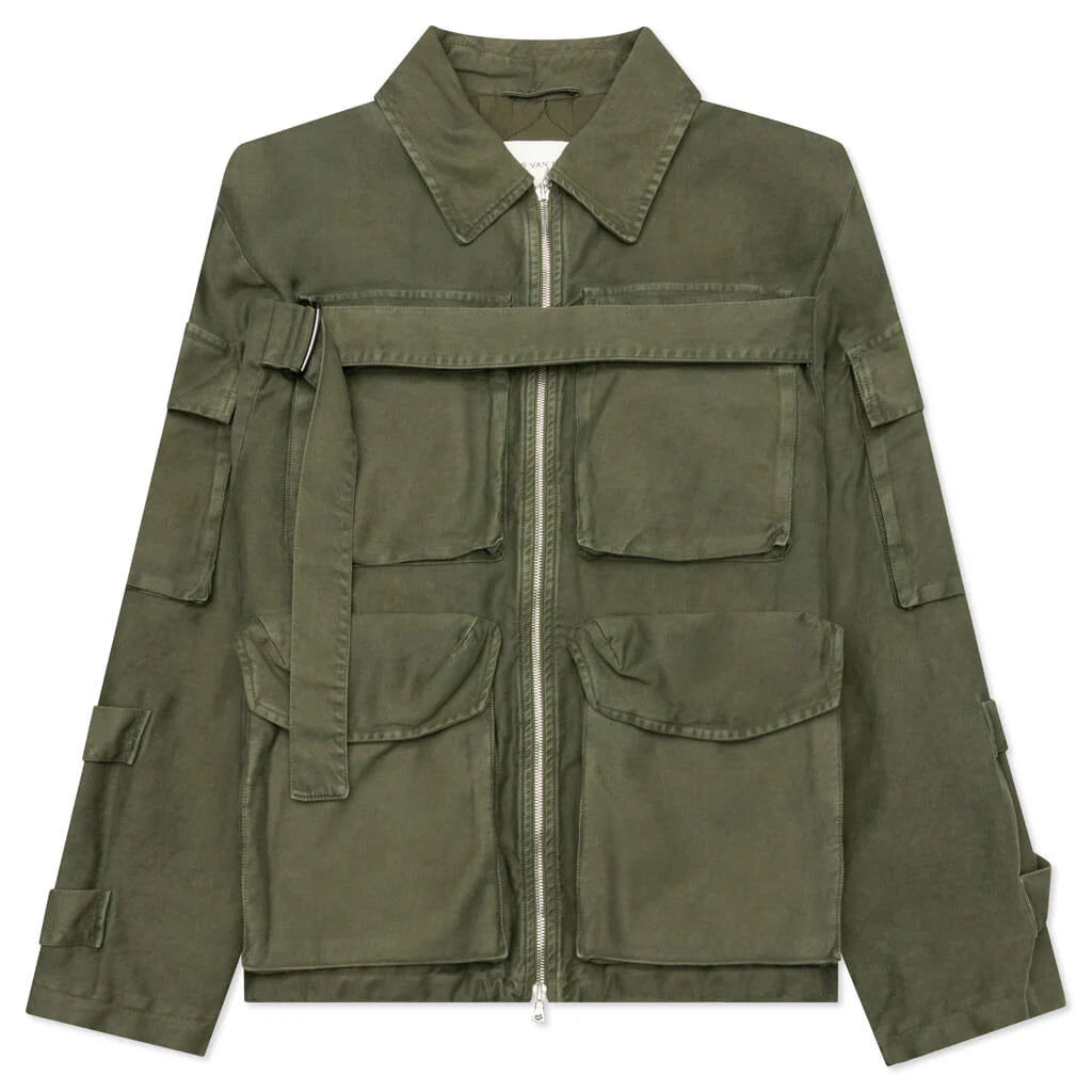 Overdyed Cargo 7333 MW Jacket Khaki